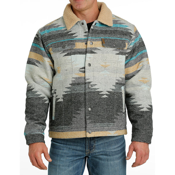 Woolrich Fleece Lined Jacket Southwestern Print sold Fleece