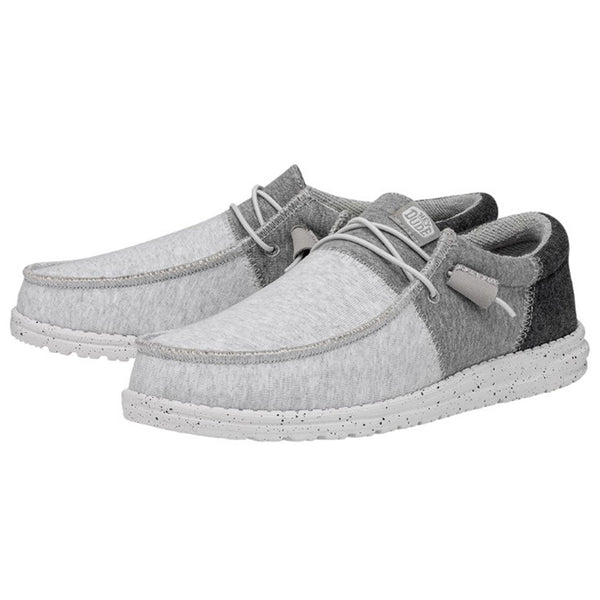 Hey Dude, Shoes, Hey Dude Mens Wally B Sox Shoes Grey