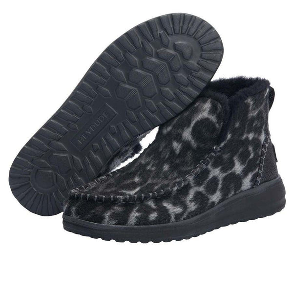 HEYDUDE™ Denny Leopard Boot - Women's Shoes in Beige Leopard