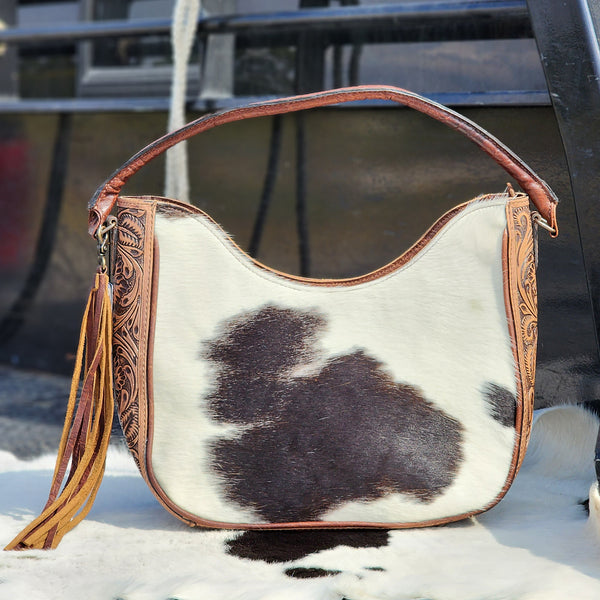 American Darling Conceal Carry Cowhide Tooled Shoulder Bag – Western Edge,  Ltd.