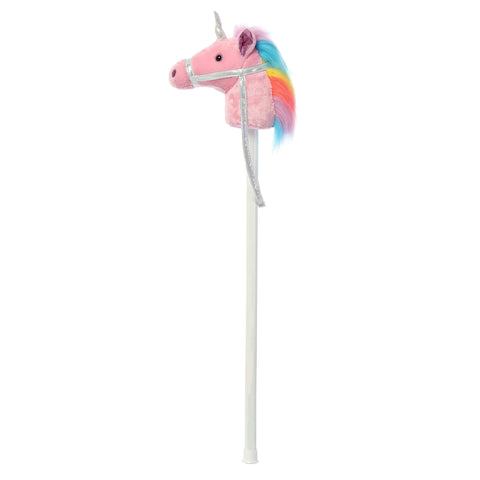 Aurora 37" Pink Unicorn Giddy Up Stick