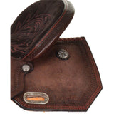 Circle Y High Horse Leona Red Stitch Barrel Saddle