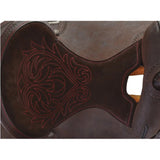 Circle Y High Horse Leona Red Stitch Barrel Saddle