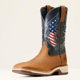 Ariat Men's Ridgeback VentTek Red, White & Blue Boots