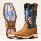 Ariat Men's Ridgeback VentTek Red, White & Blue Boots