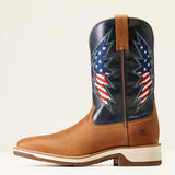 Ariat Men's Ridgeback VentTek Red, White & Blue Boots