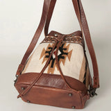 American Darling Tooled Saddle Blanket Backpack