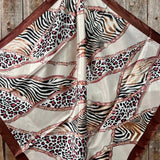 Rodeo Drive Animal Print Wild Rag