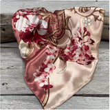 Rodeo Drive Pink Floral Print Wild Rag