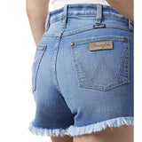 Women's Wrangler Retro High Rise Frayed Shorts