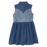 Wrangler Girl's Denim Sleeveless Dress