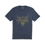 Wrangler Men's Short Sleeve Steer head Logo Graphic T-Shirt