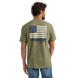 Men's Stars & Stripes Flag Graphic Tee from Wrangler