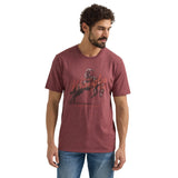 Men's Buckinng Horse Graphic Tee by Wrangler