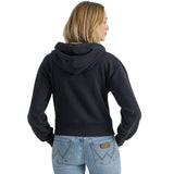 Women's Landscape Graphic Pullover Hoodie in Navy by Wrangler