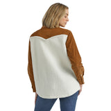 Women's Sherpa & Corduroy Long Sleeve by Wrangler