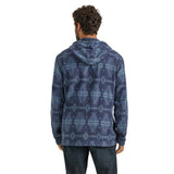 Wrangler Men's 1/4 Zip Hooded Pullover