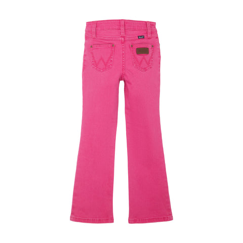 Back of Pink Renya Bootcut jeans