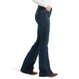 Side view of beau retro bailey trouser