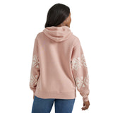 Wrangler Women's Pink Aztec Hoodie