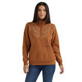 Wrangler Women's Boot Stitch Yoke Sweater