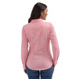 Wrangler Women's Retro Pink Button Down