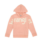 Wrangler Kid's Pink Logo Hoodie