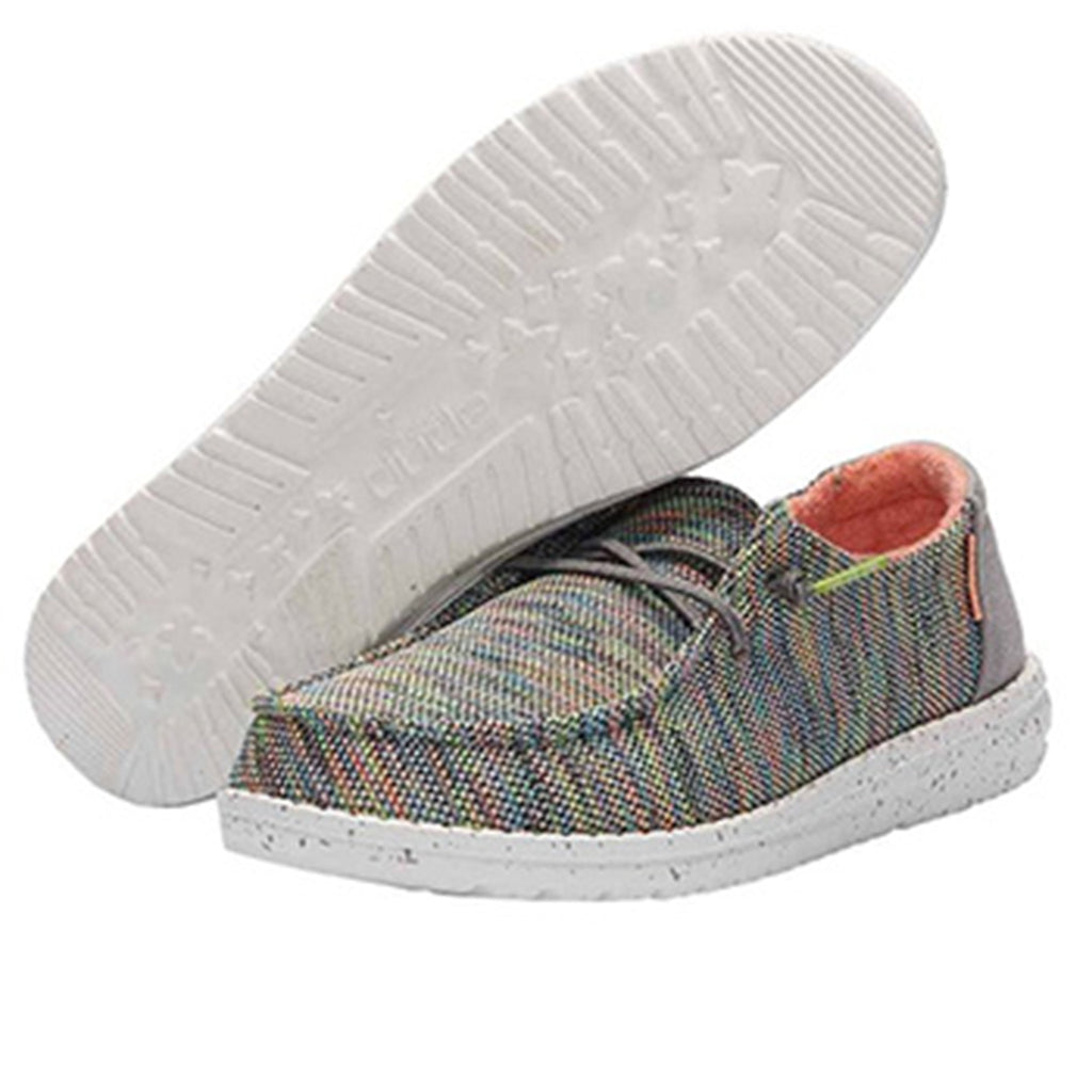 Hey Dude Womens Classic Wendy Sox Washable Slip On Shoes