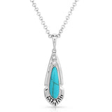 Montana Silversmith Radiant Stream Turquoise Necklace