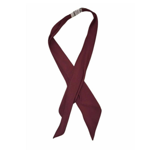 maroon hanging tie