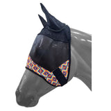 Showman Southwest Print Fly Mask with Ears