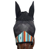 Showman Southwest Serape Fly Mask With Ears