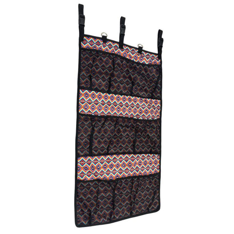 Bright Pink Aztec Hanging Trailer Organizer from Showman