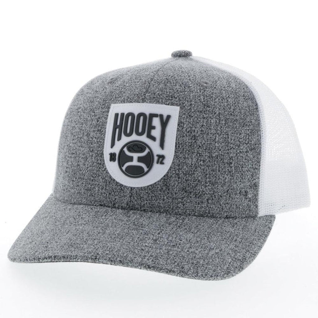 Hooey Youth Bronx Grey & White Cap