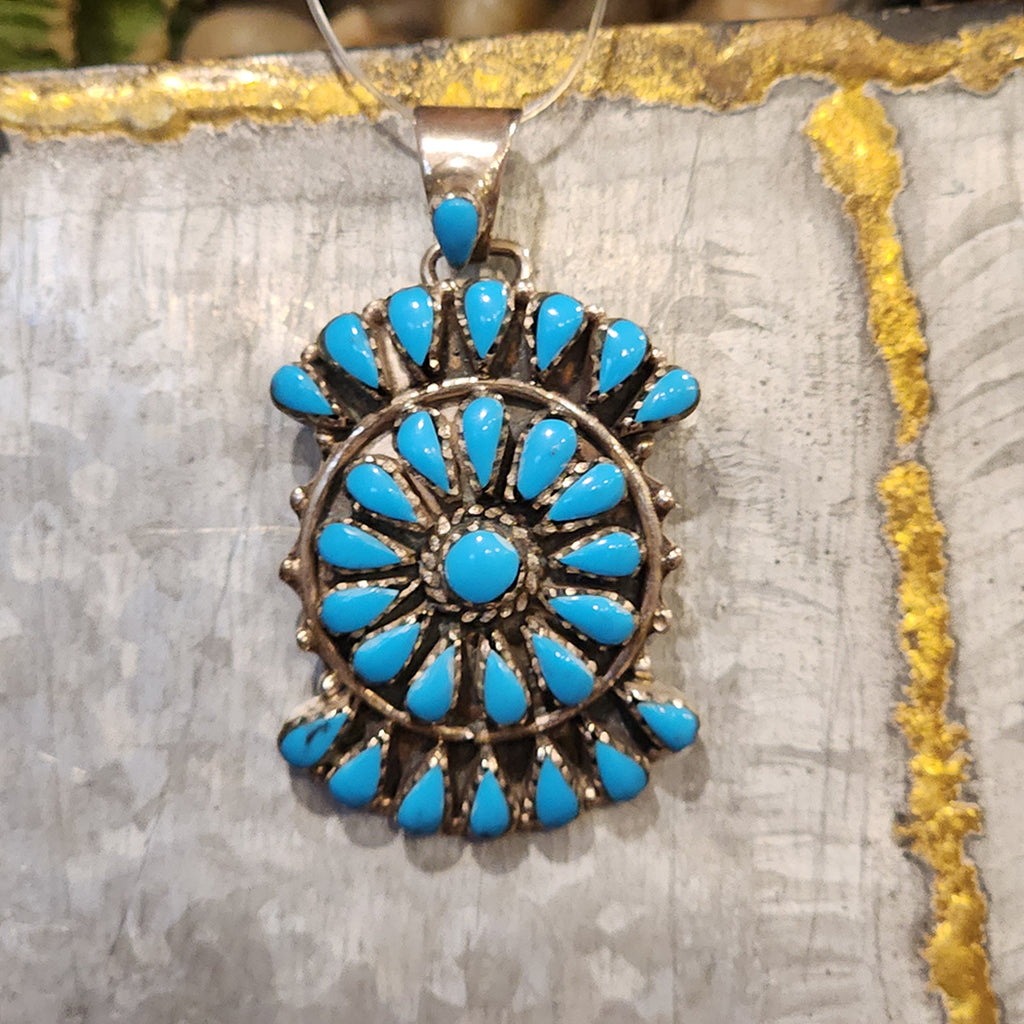 " Kenna " Kingman Turquoise Pendant