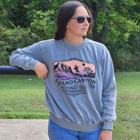 Grand Canyon Mineral Grey Sweatshirt