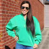 Scuba Half Zip Pullover Sweatshirt