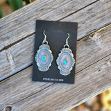 " Henrietta "  Turquoise Earrings