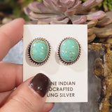 " Wendy " Kingman Turquoise Studs