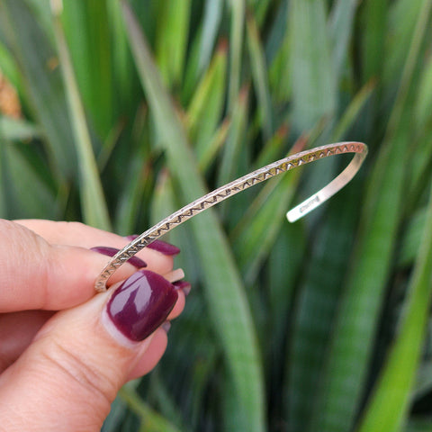 dainty Sterling Silver Cuff