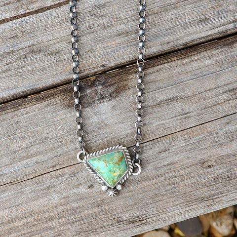 " Dia " Turquoise Necklace