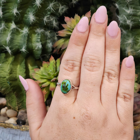 " Harriette " Sonoran Gold Turquoise Ring