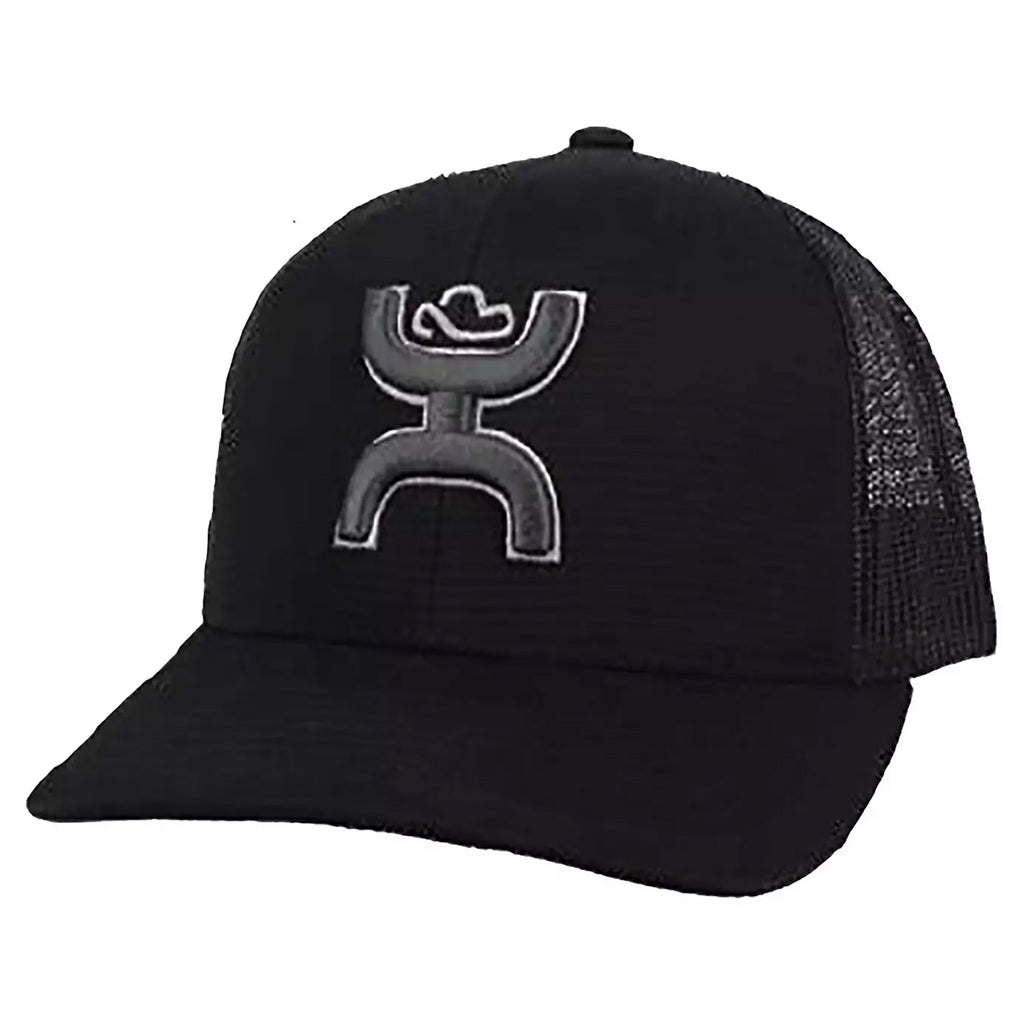 Hooey Black Sterling Patch Cap