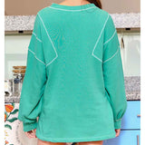 Sage French Terry Sweatshirt