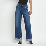 Flying Monkey Women's Baggy Wide Jeans