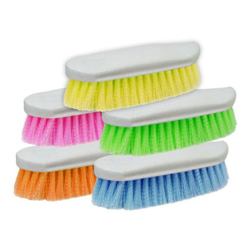 Shiloh Neon Stiff Bristle Brush