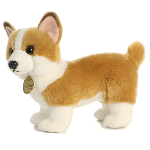 Aurora Realistic Miyoni Corgi Plush Toy