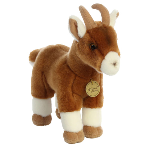 Aurora Realistic Miyoni Goat Plush Toy