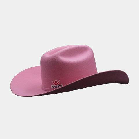 pro hats stock yard pink cowboy wool felt hat 