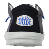 Hey Dude Men's Wally H20 Mesh Black Shoes